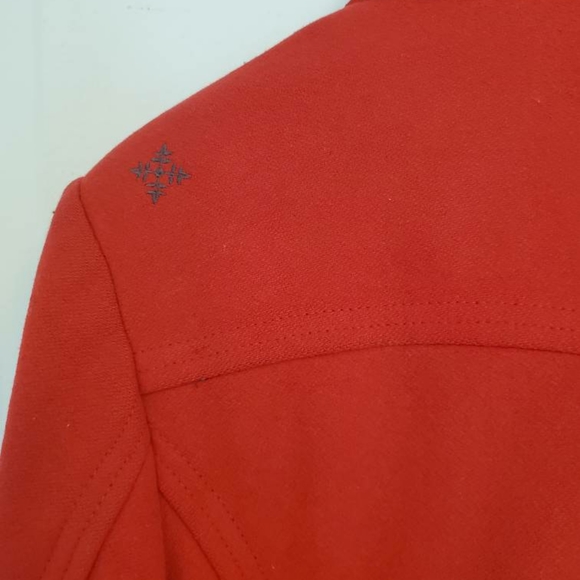 Vibrant red outerwear coat - Picture 5 of 8